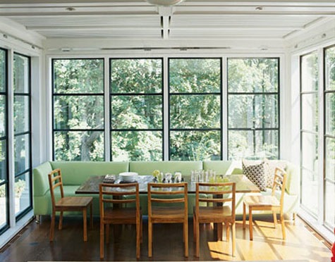 Sofa and Dining Table